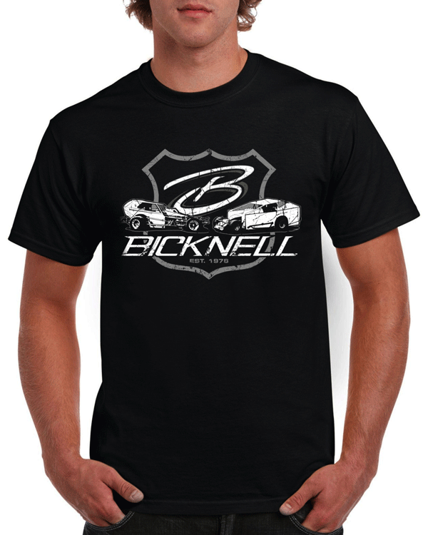 VINTAGE T-SHIRT - BLACK - LARGE – Bicknell Racing Products Australia