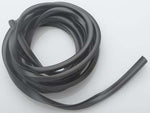 BOTTOM EDGE RUBBER MOULDING THIN BLACK