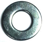 FLAT WASHER, 3/8" ZINC