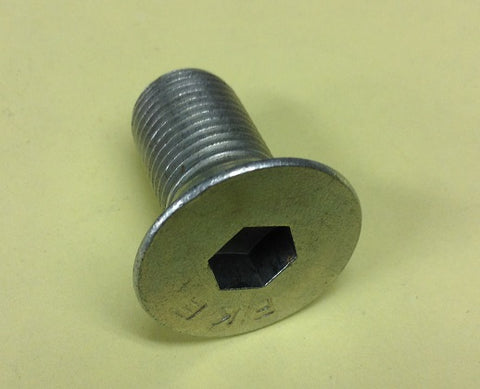 ZINC FLAT HEAD BOLT, 1/2"-20 F. x 1"