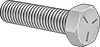 1/2" C X 1-1/2" HEX BOLT