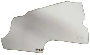 REAR END TIN RIGHT REAR SECTION (WHITE)