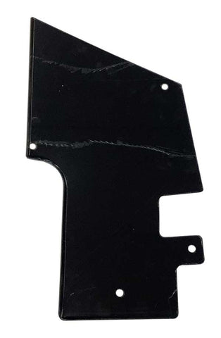 RIGHT REAR END TIN- FRONT PIECE (BLACK)