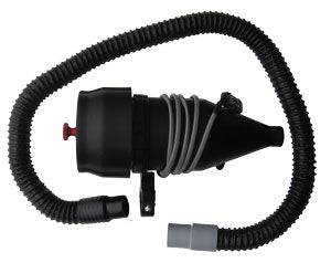 4" HELMET FAN 12V 240 CFM with 1-1/4" Mount Clamp