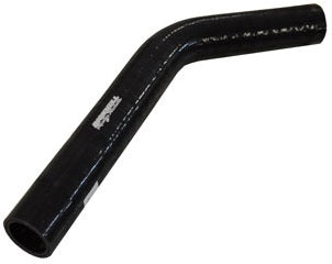 BBC + SBC UPPER RAD HOSE TO RIGHT (BLACK)