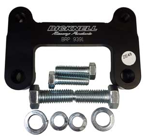 FRONT CALIPER MOUNT - BLACK