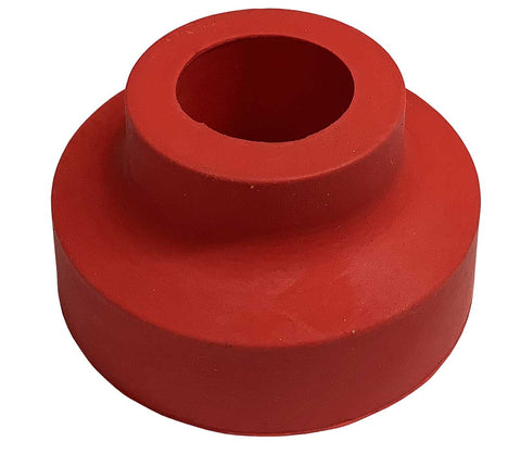 RED RUBBER 50 DUROMETER 1-3/8" BUSHING