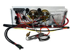 WHITE DASH WITH GAUGES and SWITCHES