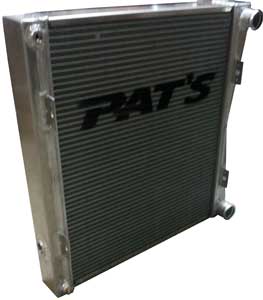 DOUBLE PASS CROSS FLOW RADIATOR FOR HEATER