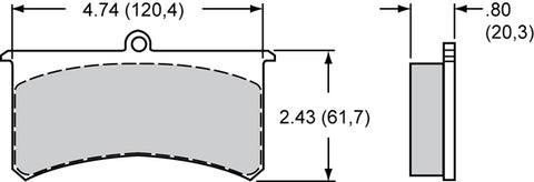 BP10 SUPERLITE BRAKE PADS