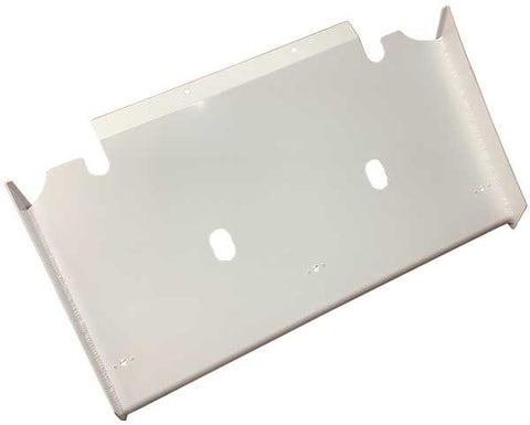 1" OFFSET FRONT FLAT SPOILER - 1.5" Nose Up - White