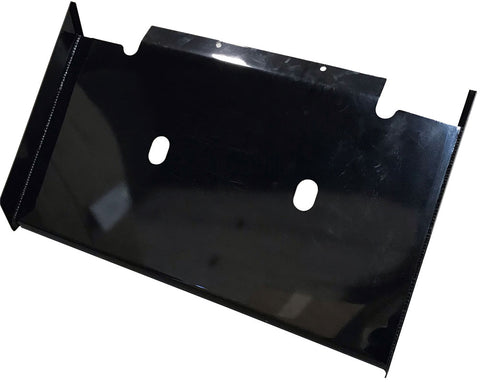 1" OFFSET FRONT FLAT SPOILER - 1.5" Nose Up - Black