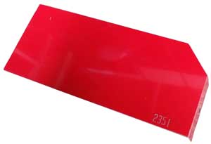 RIGHT REAR LOWER FLOOR FILLER - XRED