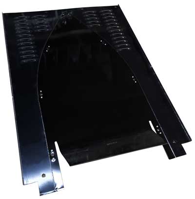 ALUM LONG HOOD SCOOP BASE (BLACK)