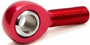 ROD END 1/2'' x 1/2'' ALUM RH MALE (RED)