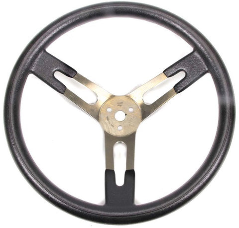 17" DISH ALUM STEERING WHEEL