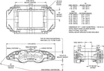 FORGED SUPERLITE 6 RADIAL MOUNT LEFT SIDE